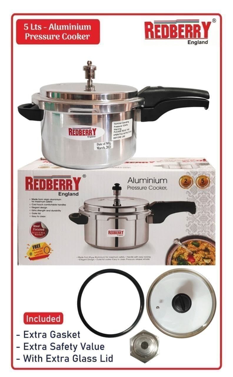 Redberry Electric Aluminum Pressure Cooker
