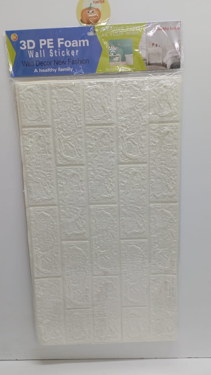 3D Tile Shaped Wallpaper
